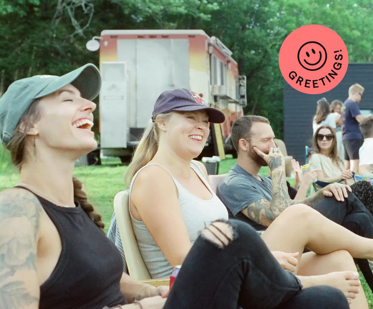 Anchour marketing agency team enjoying a company event in Maine—collaborative culture and branding experts